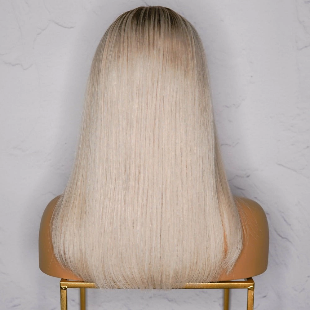 BRONTE Blonde Human Hair Lace Front Wig