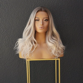 BROOKE Ombre Ash Lace Front Wig