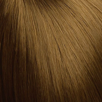 Brown 1920s 1930s style wig, short retro style with finger waves: Cecelia