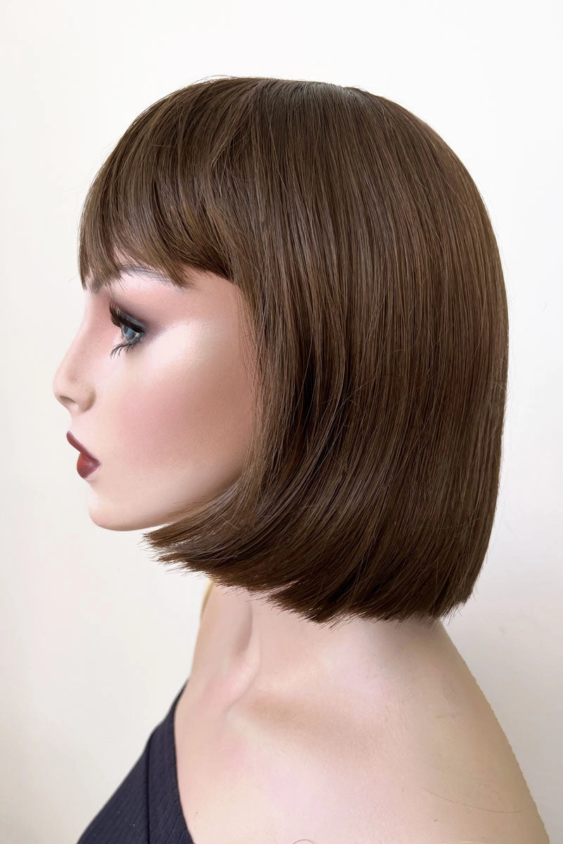 Brown bob wig, chic and stylish: Honour