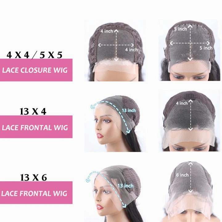 Brown Hair Bob Wig Body Wave Hair HD Lace Wig Highlight Blonde Glueless Pre Plucked Human Hair Wigs