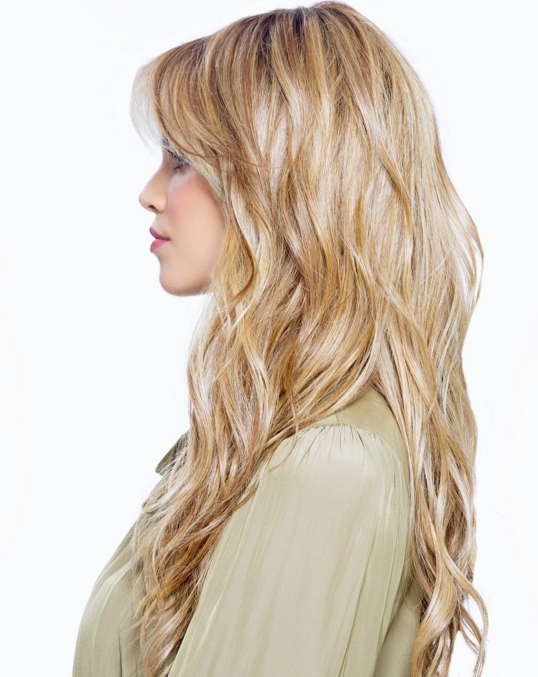 California Beach Waves Wig by TressAllure | Heat Friendly Synthetic Hair | Average Cap