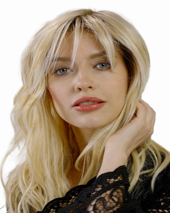 California Beach Waves Wig by TressAllure | Heat Friendly Synthetic Hair | Average Cap