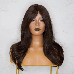 CANDICE Dark Brown Lace Front Wig
