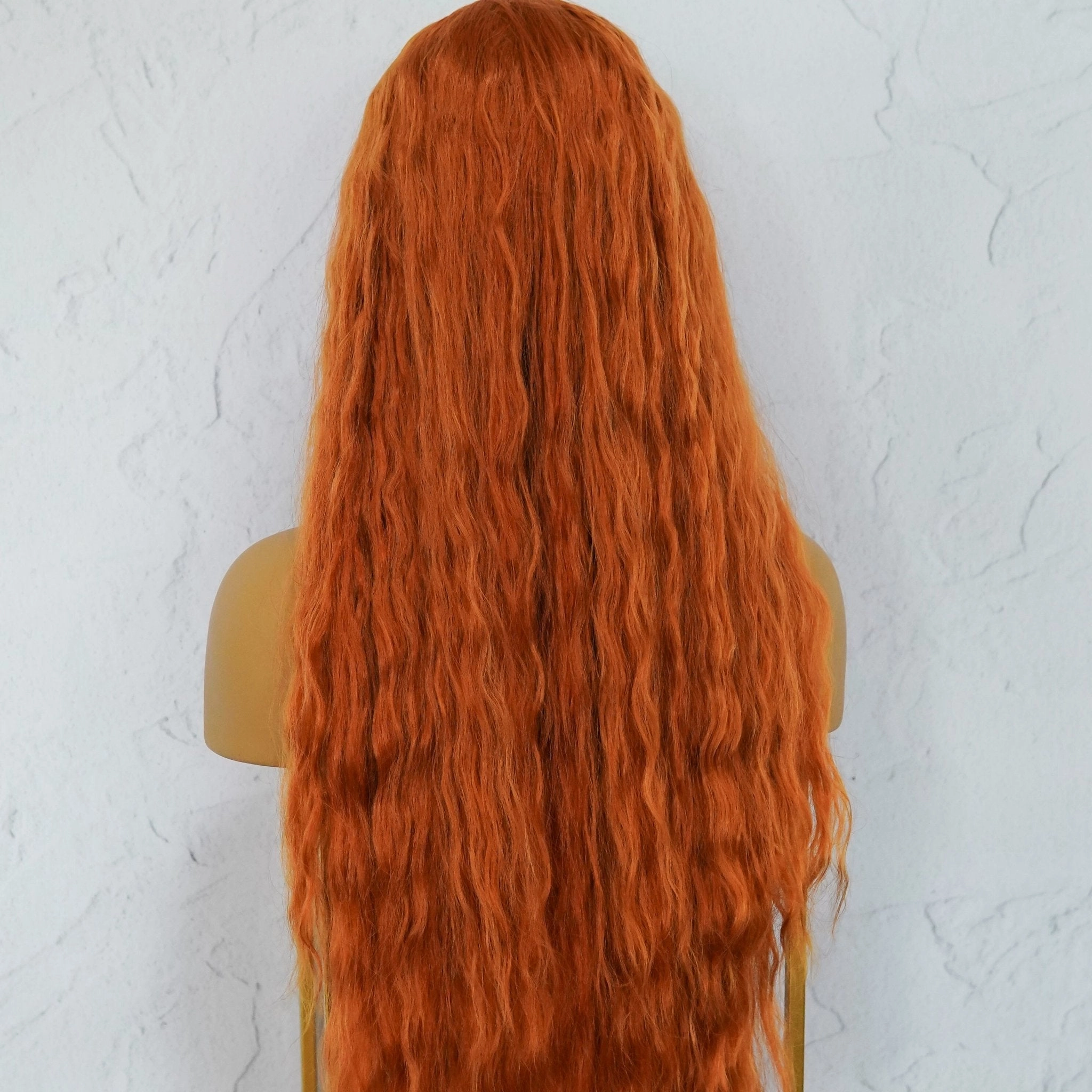CARDI 40" Auburn Lace Front Wig