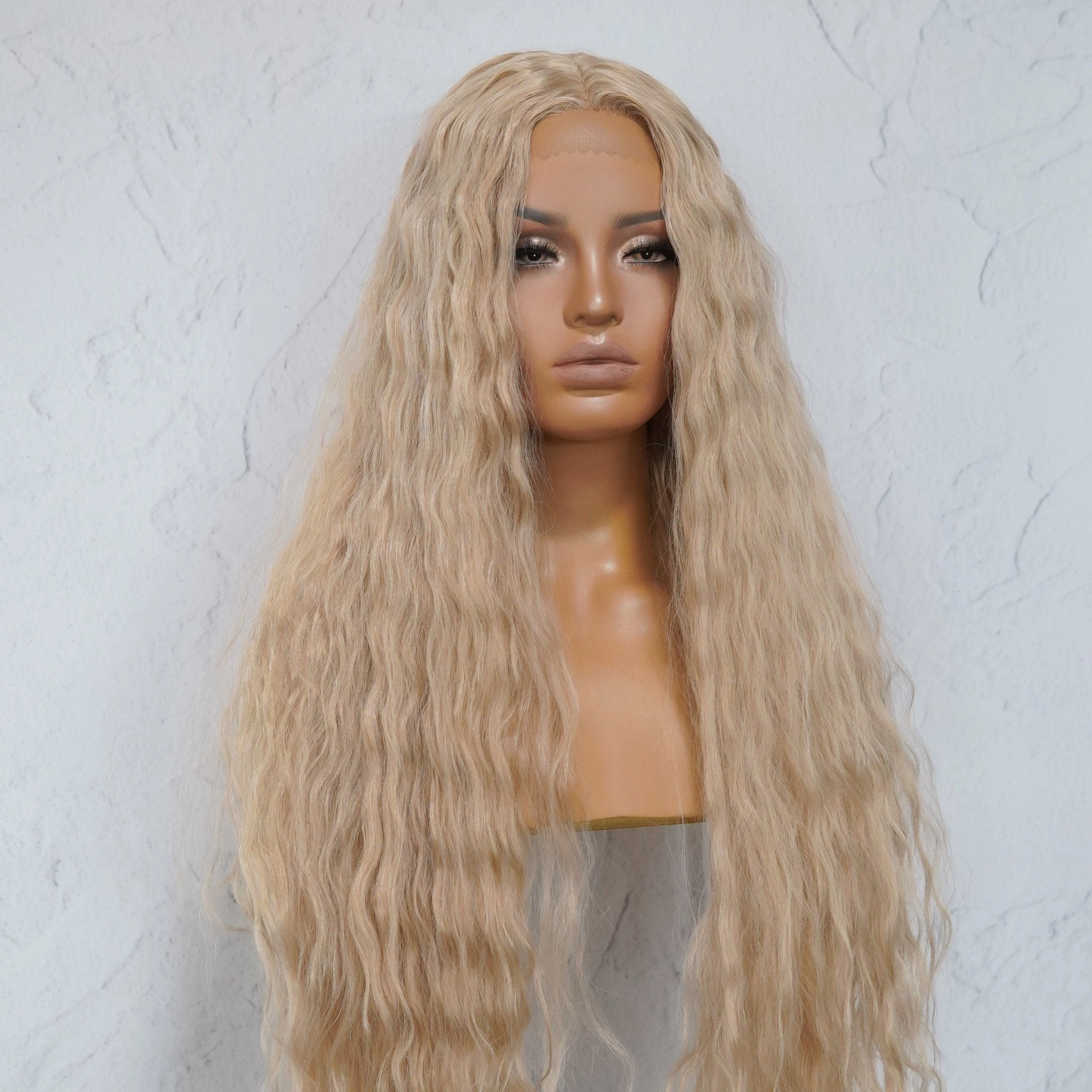CARDI 40" Beach Blonde Lace Front Wig