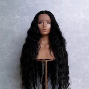 CARDI 40" Black Lace Front Wig