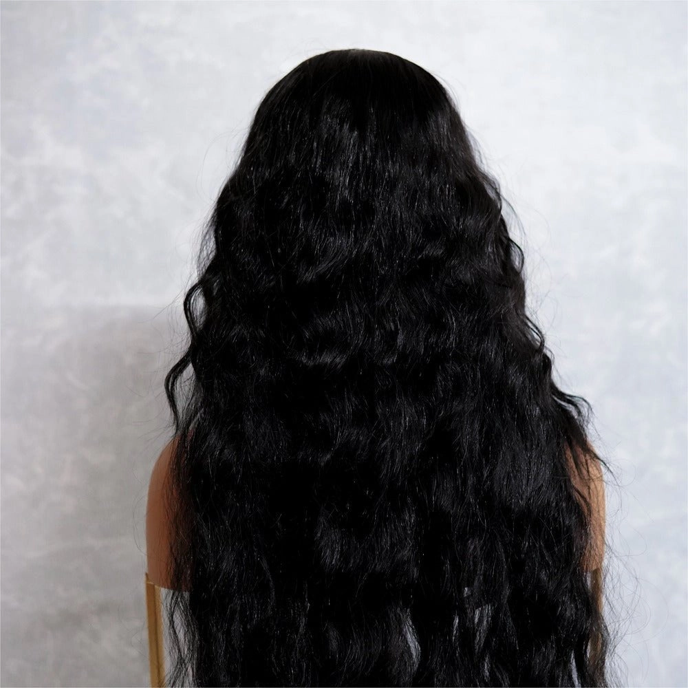 CARDI 40" Black Lace Front Wig