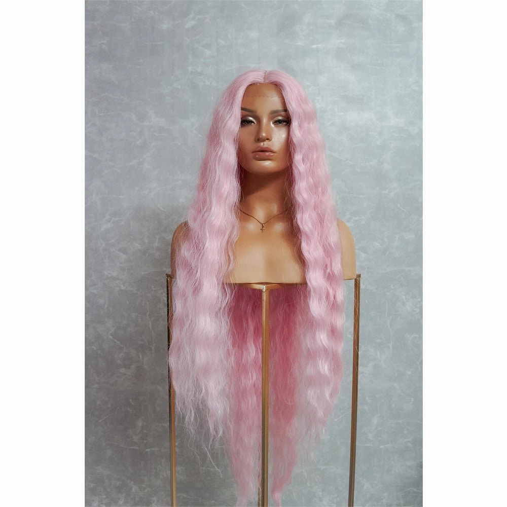 CARDI 40" Pink Lace Front Wig
