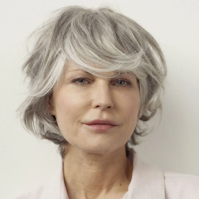 Catimini Remy Human Hair Mono Top Lace Front Wig NJ Creation Paris
