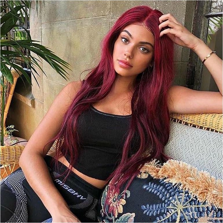 Cherry Bomb Burgundy Lace Front Wig