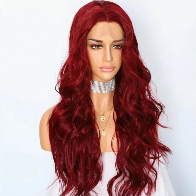 Cherry Bomb Burgundy Lace Front Wig