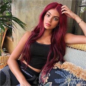 Cherry Bomb Burgundy Lace Front Wig