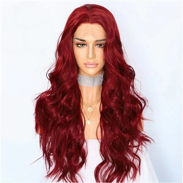 Cherry Bomb Burgundy Lace Front Wig