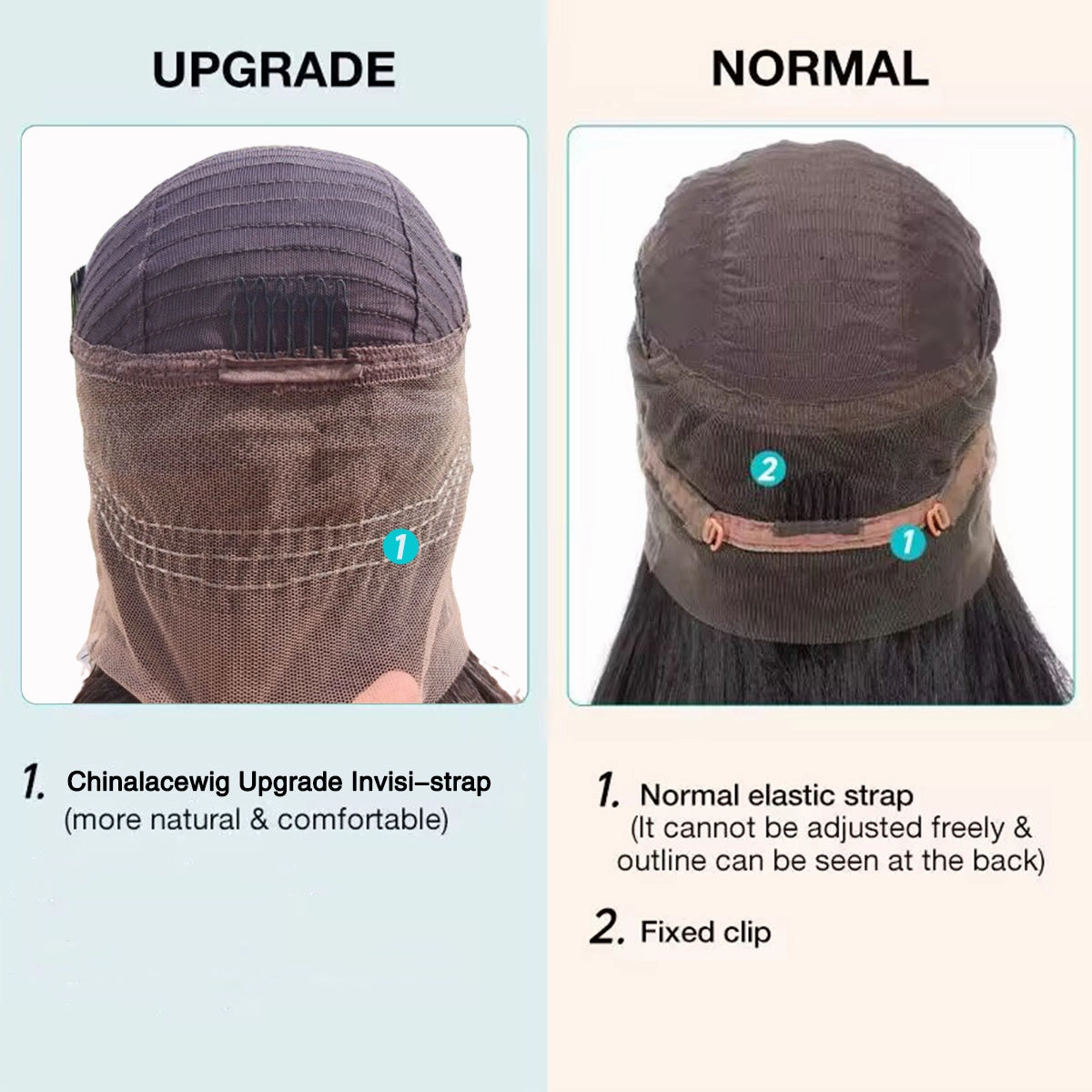 Chinalacewig Bob Wave Invisible HD Lace 360 Lace Frontal Wigs Natural Wave Short Wigs CF250