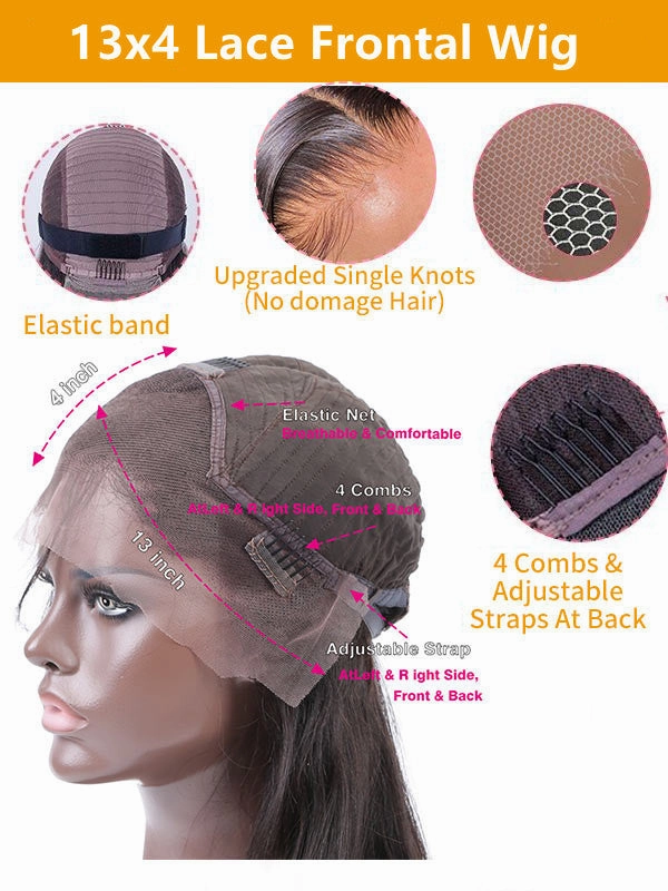 Chinalacewig Type 4C Edges Natural Hairline Undetectable Curly Wig CS06
