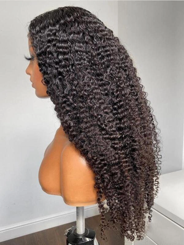 Chinalacewig Undetectable HD Lace 13x6 Lace Front Wigs 180% Density Deep Curly CF022