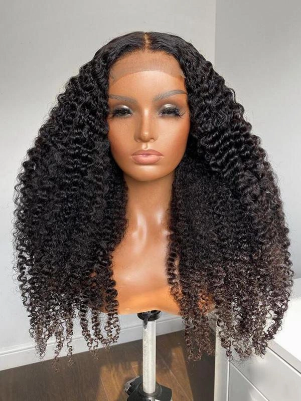 Chinalacewig Undetectable HD Lace 13x6 Lace Front Wigs 180% Density Deep Curly CF022