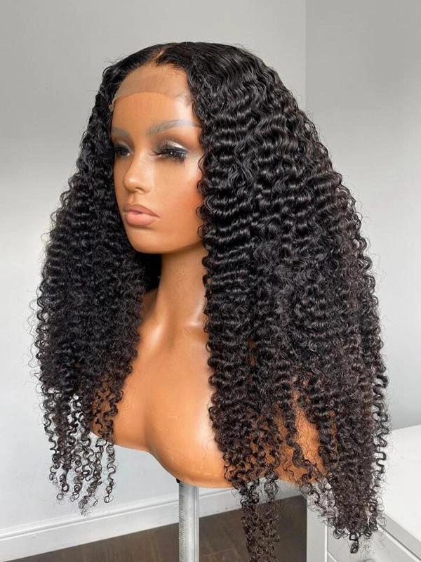 Chinalacewig Undetectable HD Lace 13x6 Lace Front Wigs 180% Density Deep Curly CF022