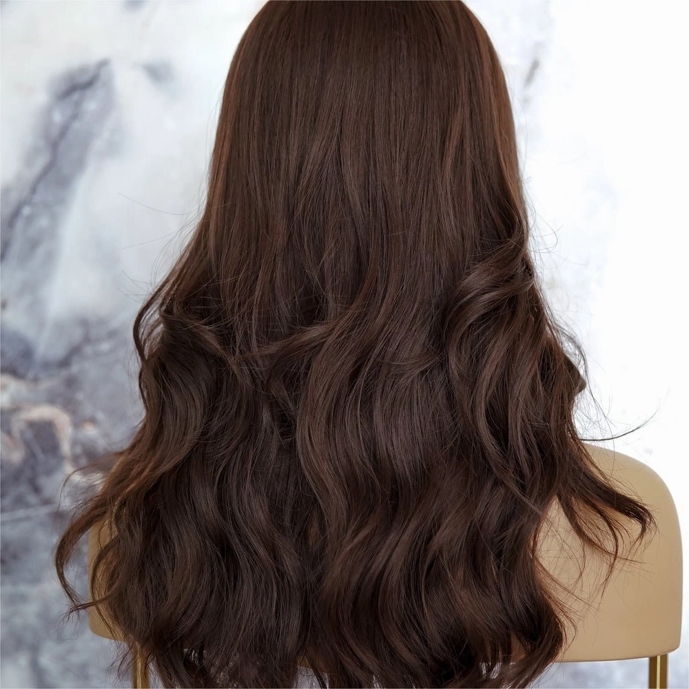 CLAIRE Dark Brown Fringe Wig