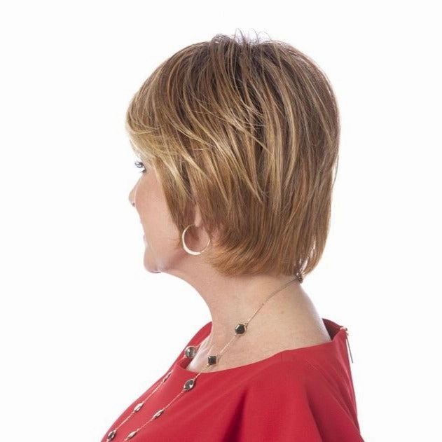Classic Bob Wig by Toni Brattin | Heat Friendly Synthetic Hair | Average Cap