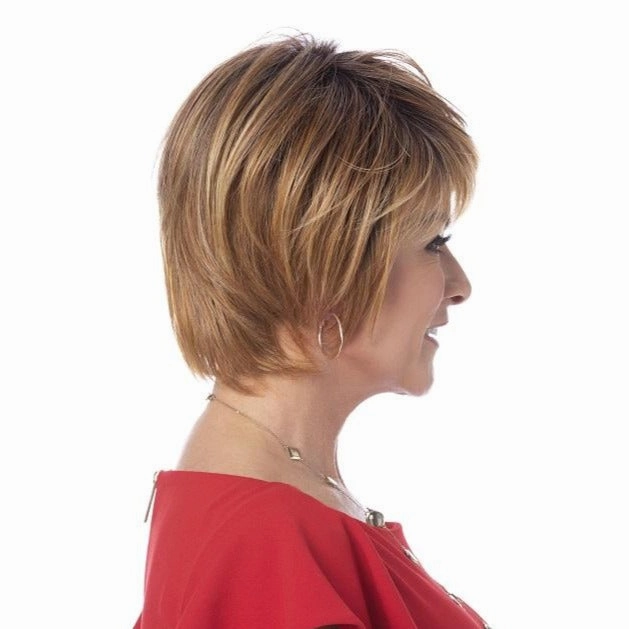 Classic Bob Wig by Toni Brattin | Heat Friendly Synthetic Hair | Average Cap