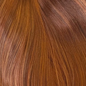 Copper red wig, bob style: Siren