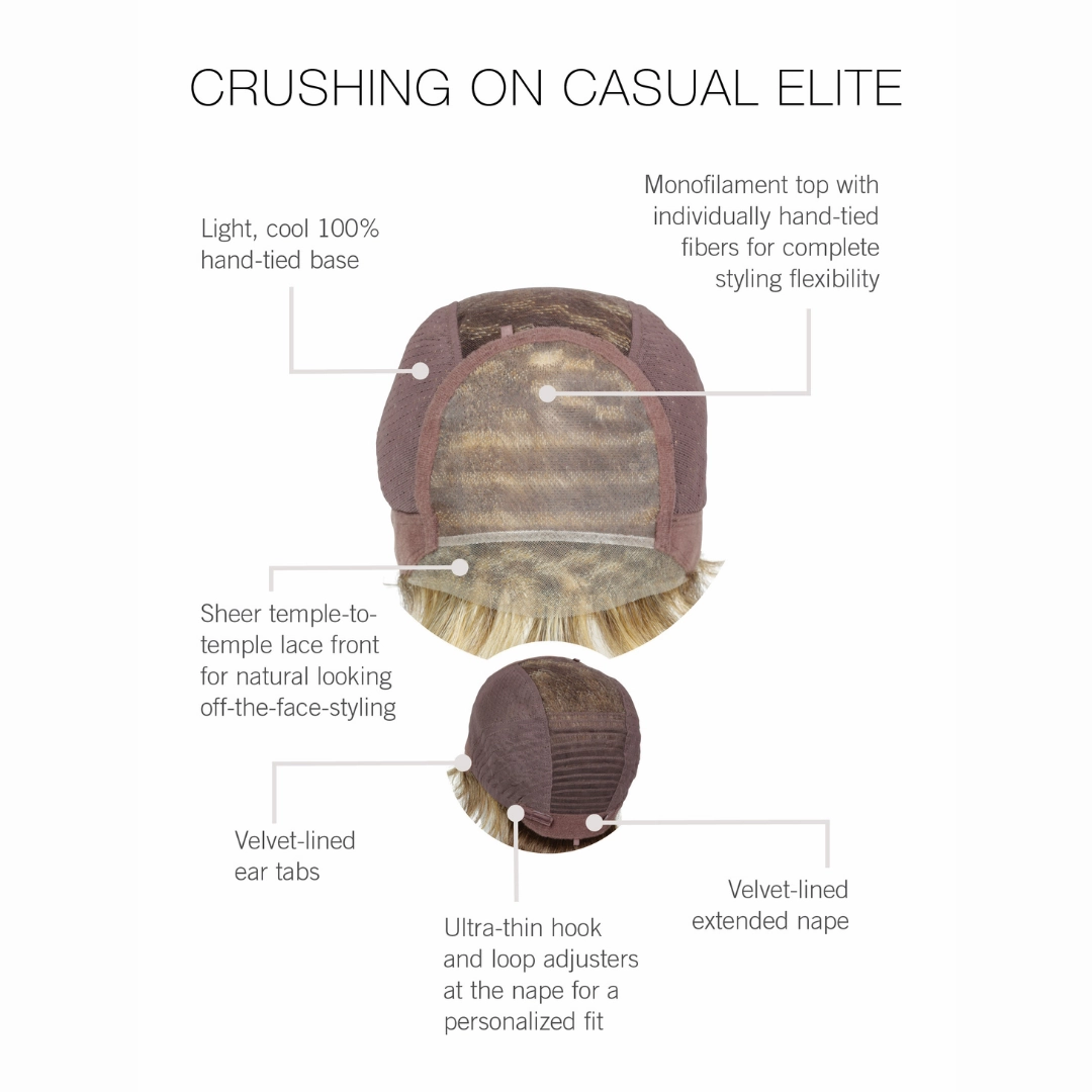 Crushing On Casual Elite - Signature Wig Collection by Raquel Welch