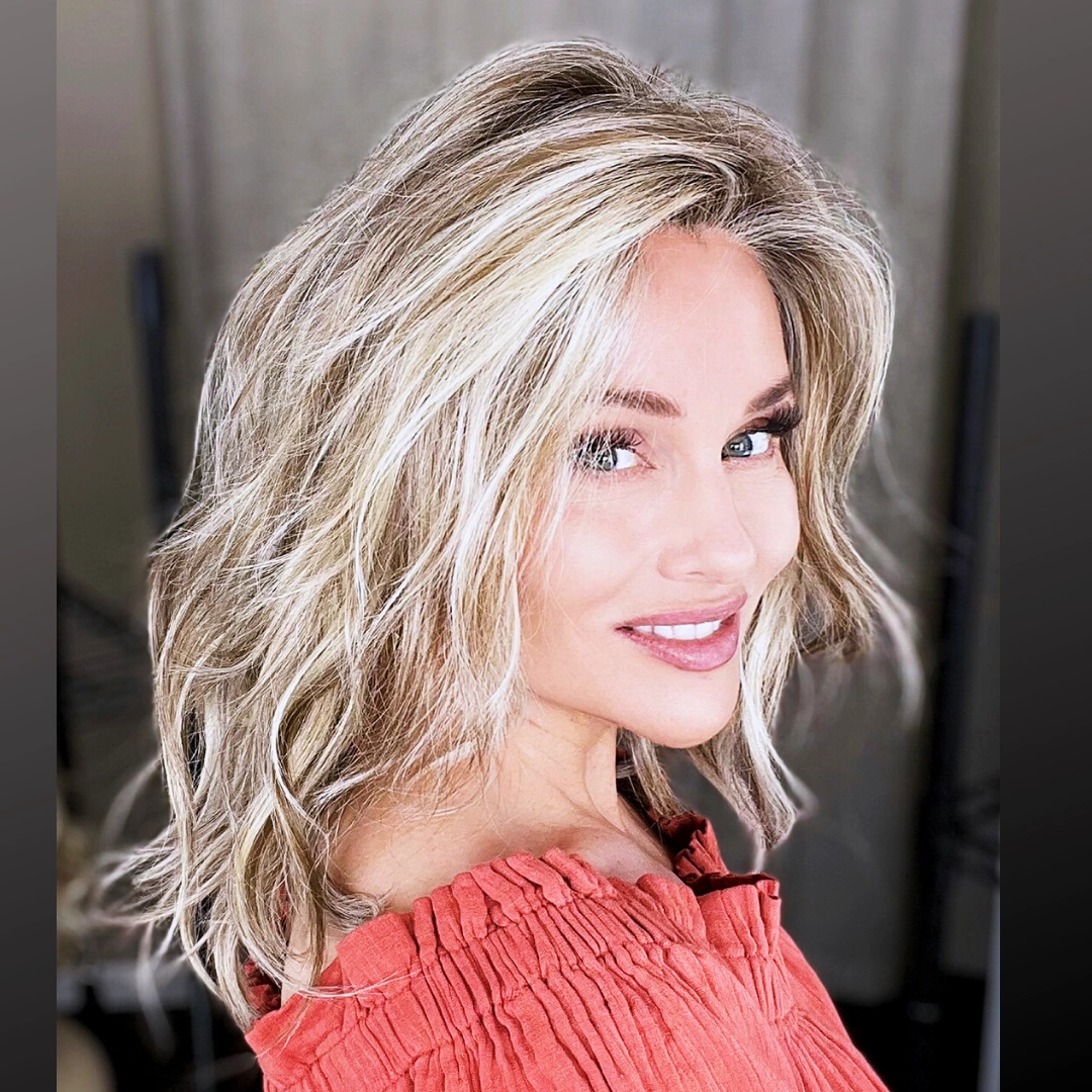 Dalgona 16 HT Wig by Belle Tress | Heat Friendly Synthetic Hair | Average Cap