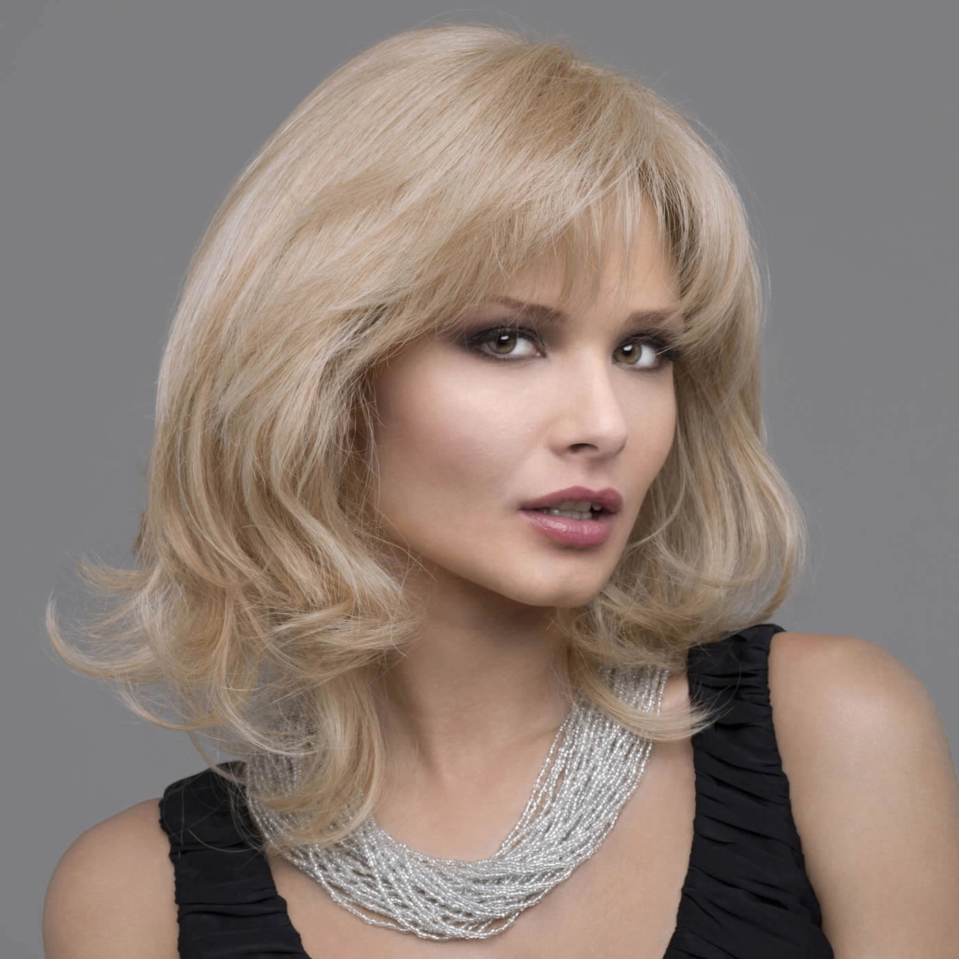 Danielle Mono/Hand-Tied Lace Front Human Hair Blend Wig By Envy (Was Heather)