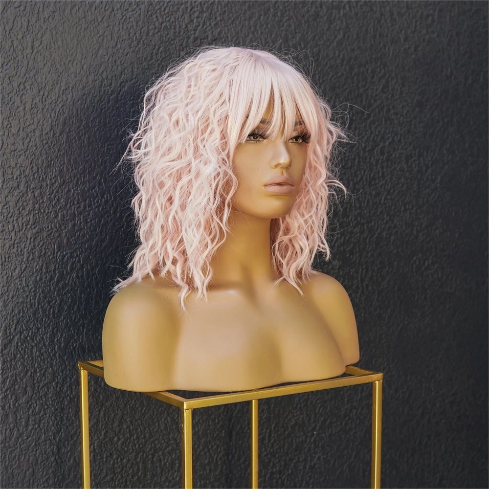 DANNY Pink Fringe Wig