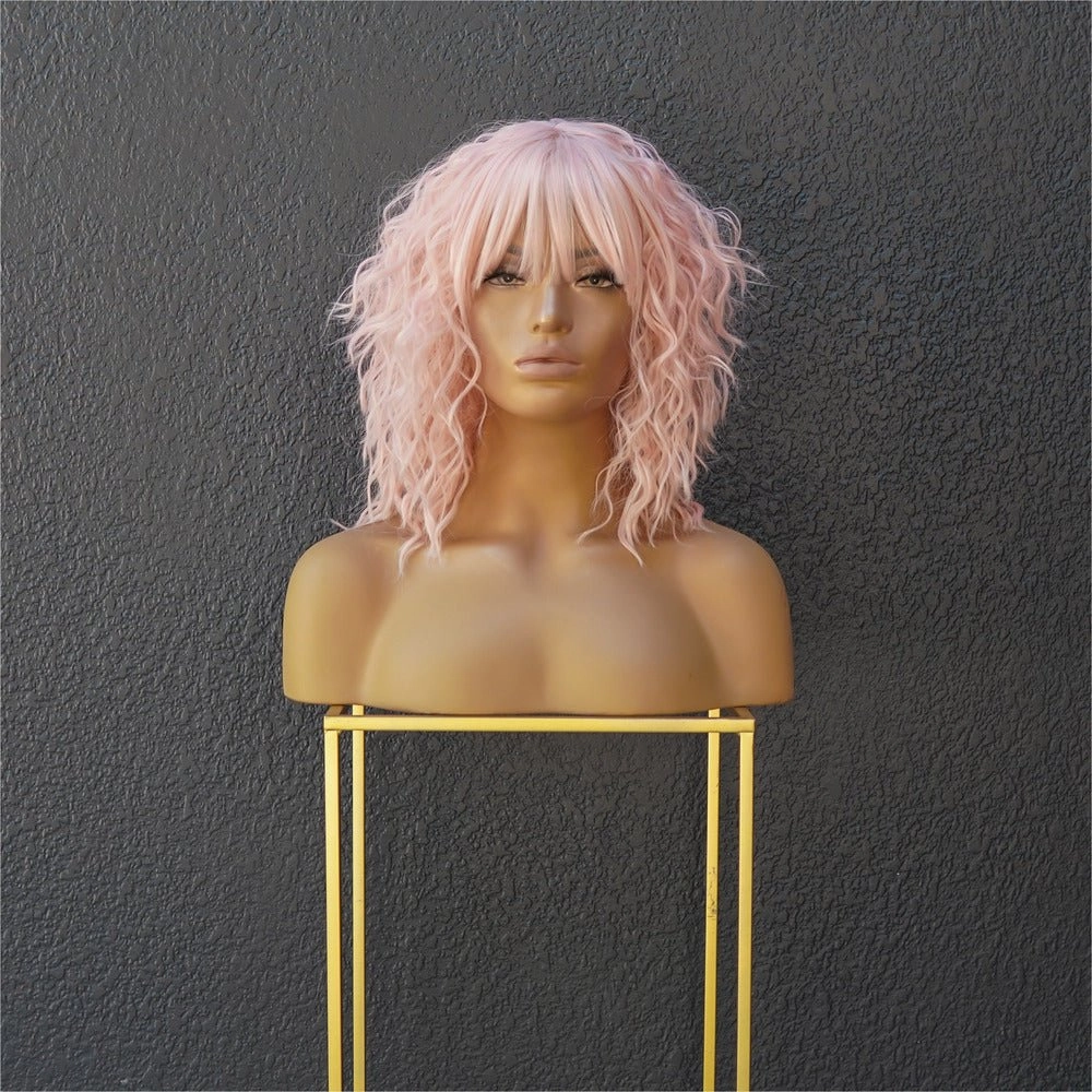 DANNY Pink Fringe Wig