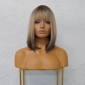 DENISE Ombre Brown Fringe Wig