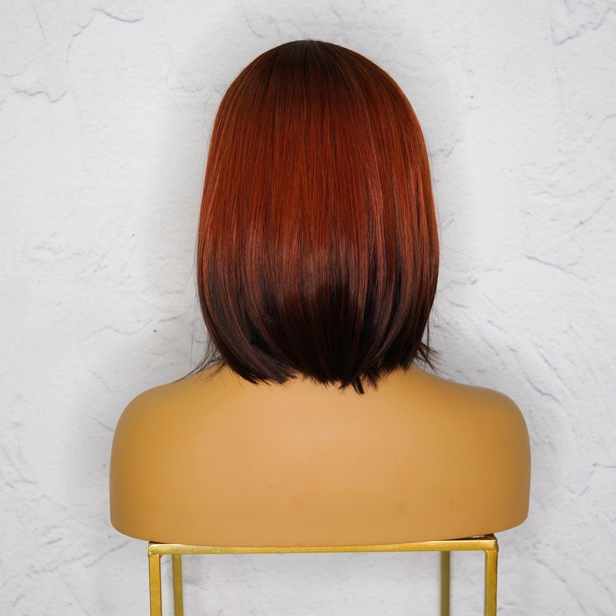 DENISE Ombre Red Fringe Wig