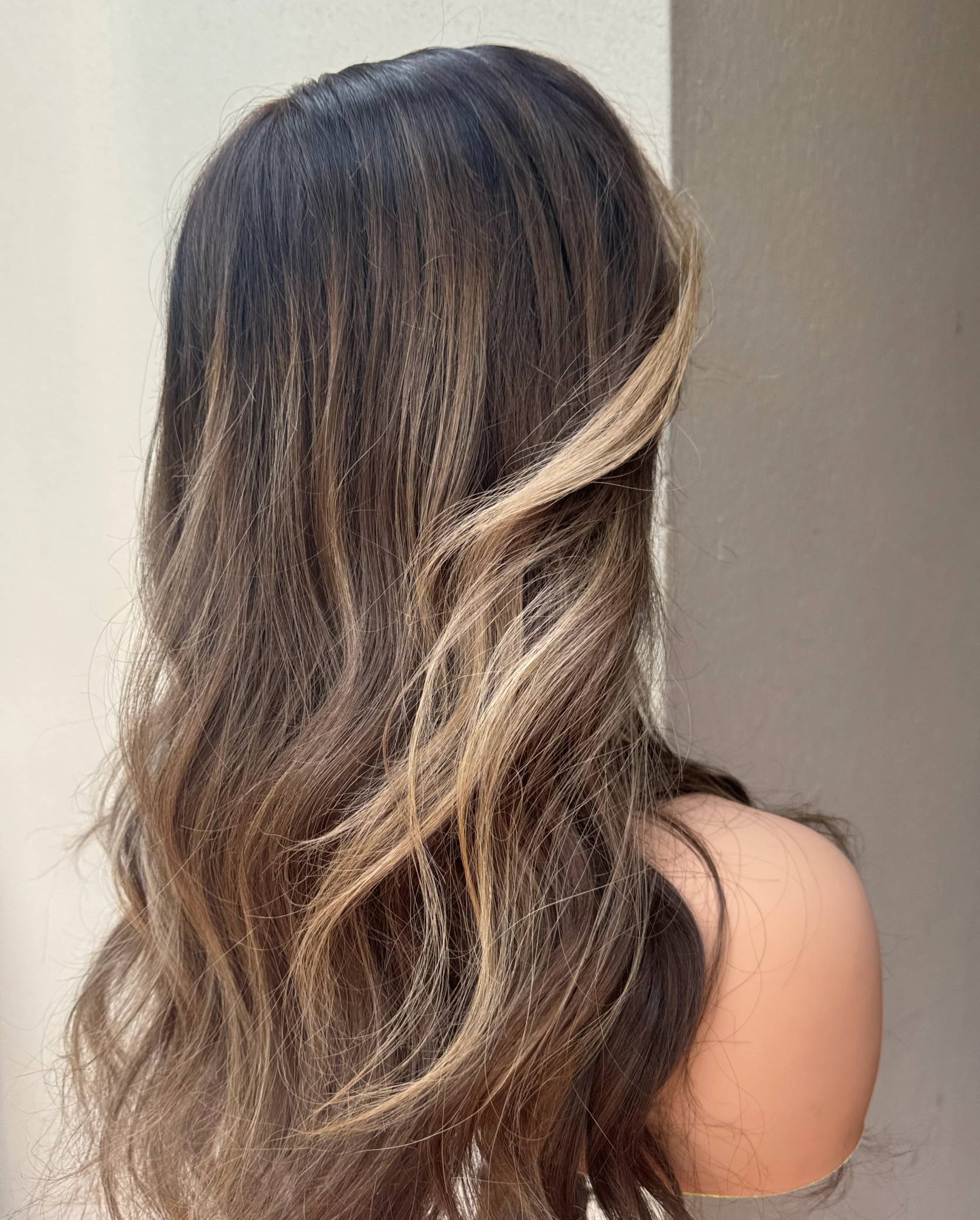 Dove Ombre Bronde Human Hair Lace Front Wig