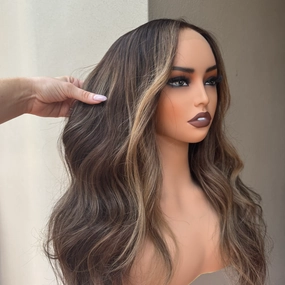 Dove Ombre Bronde Human Hair Lace Front Wig