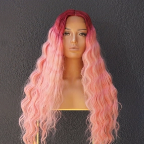 DREW Ombre Pink Lace Front Wig