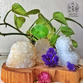 Druzy Quartz Stalactites