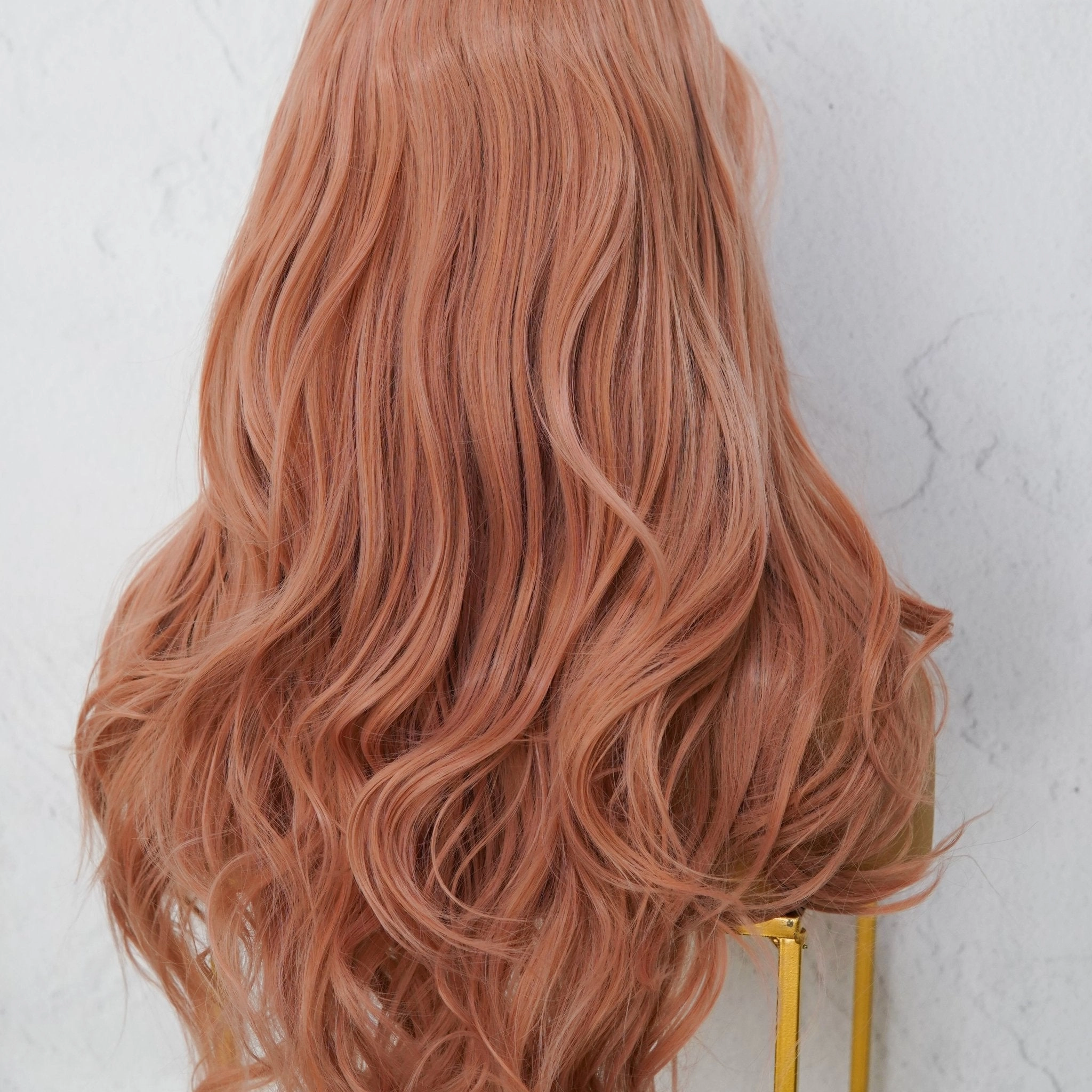 Dusty Pink Lace Front Wig
