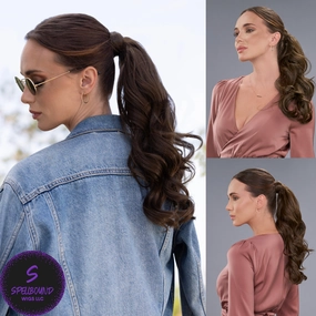 easiPony Medium Wavy HD Ponytail Hairpiece - easiTress Hairpieces Collection by Jon Renau