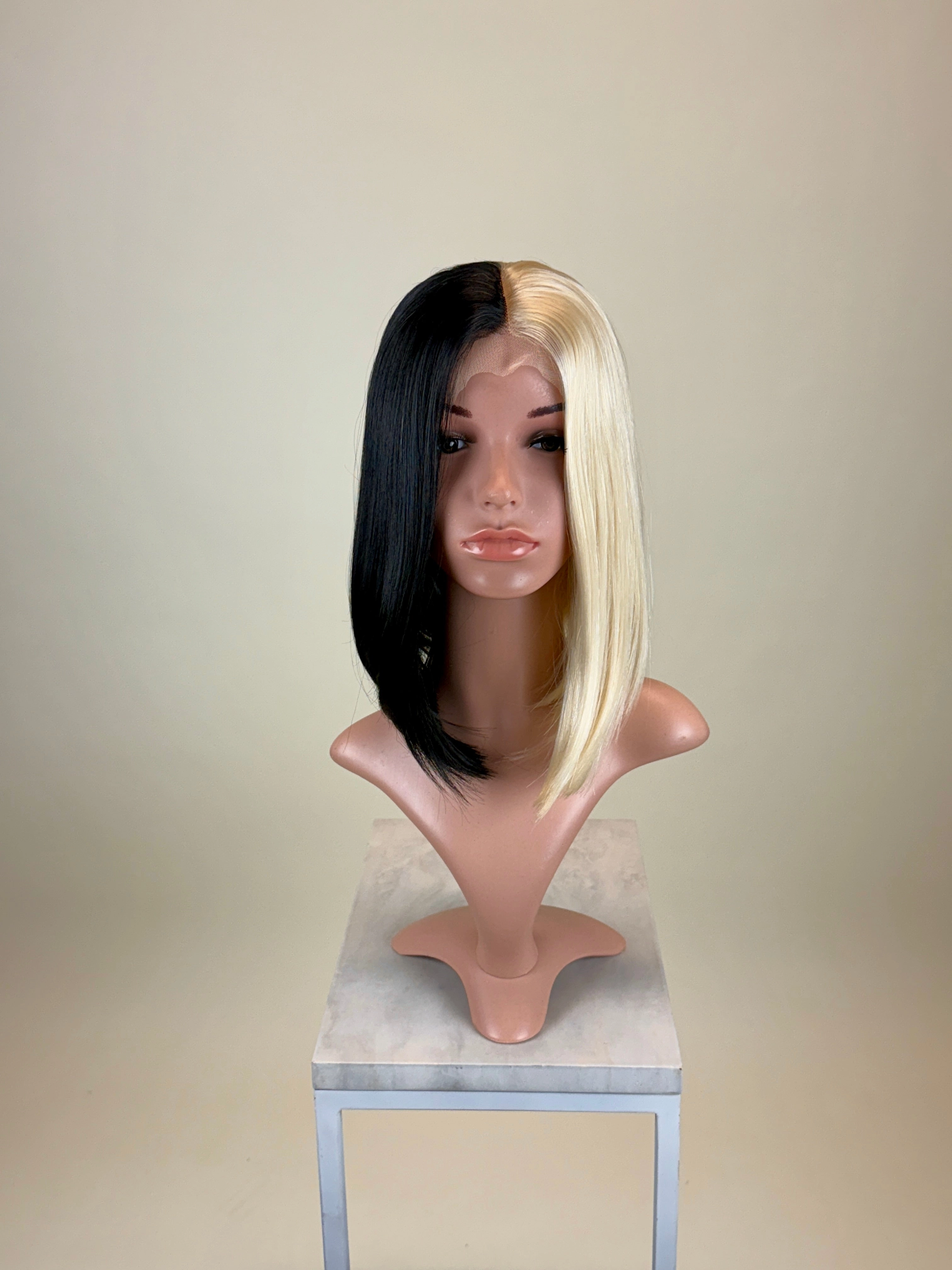 Ella Black and Blonde Bob - Made To Order Only