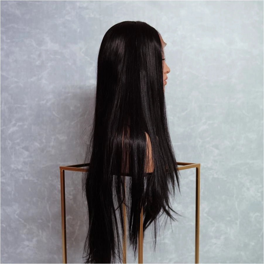 EMMA 28" Black Lace Front Wig
