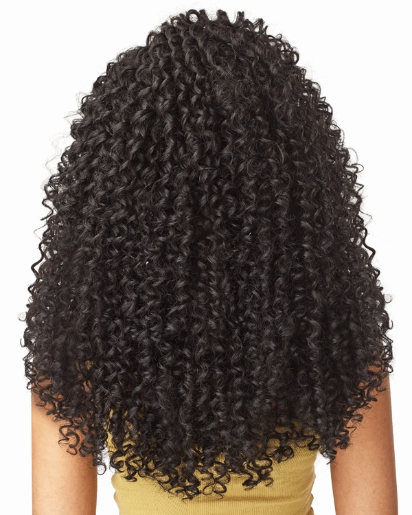 Empress Custom 6" Part Synthetic Lace Front Wig - Kinky Curly