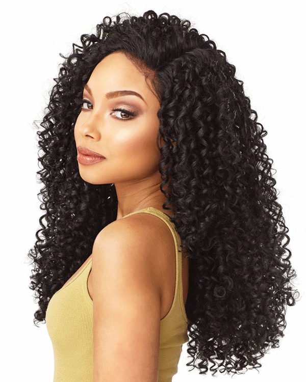 Empress Custom 6" Part Synthetic Lace Front Wig - Kinky Curly