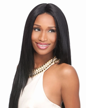 Empress Custom Synthetic Lace Front Wig - Yaki 30
