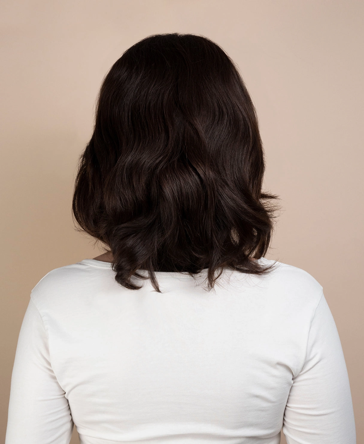 european virgin hair wig - 10" chocolate brown.
