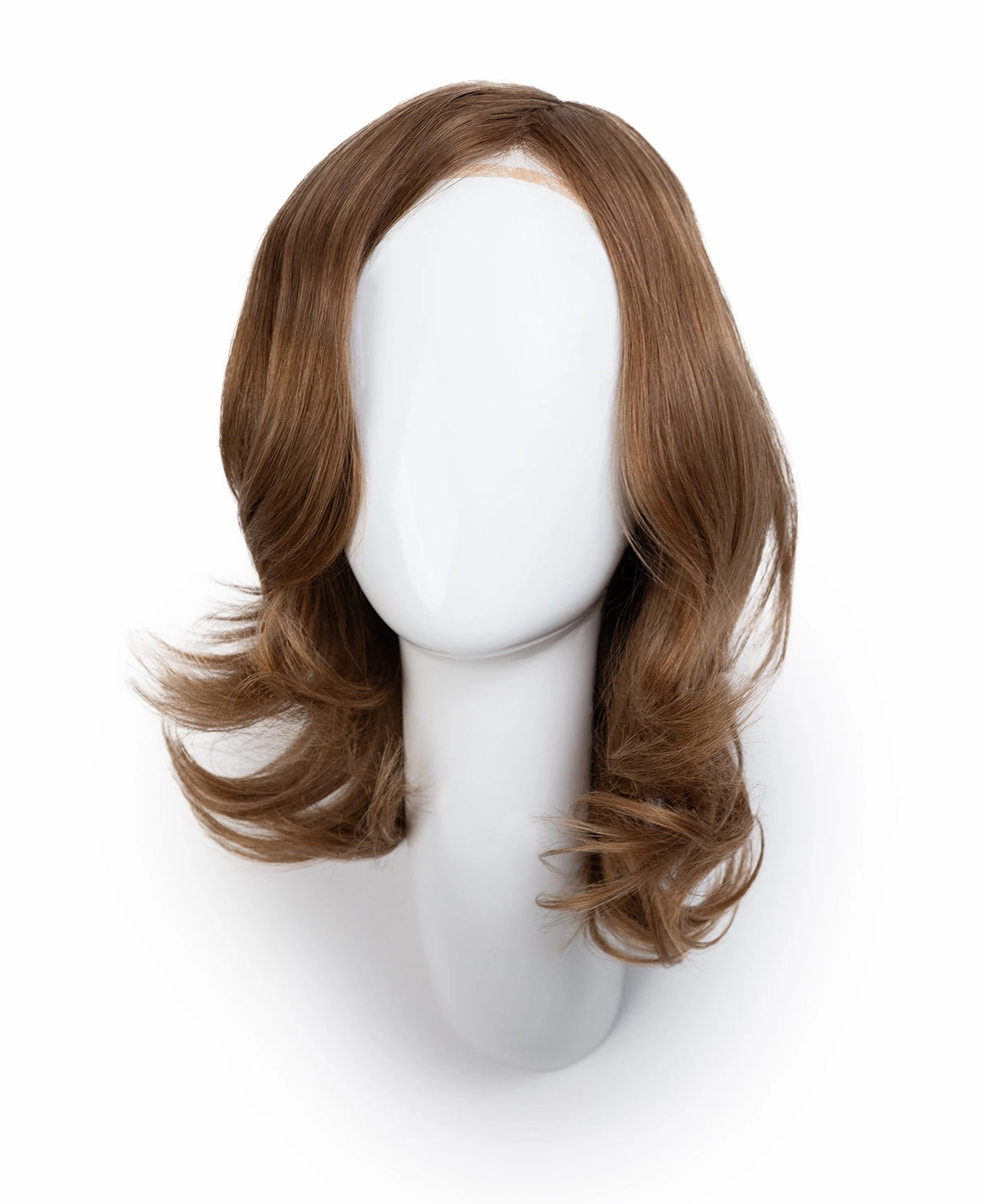 european virgin hair wig - 10" warm blonde.