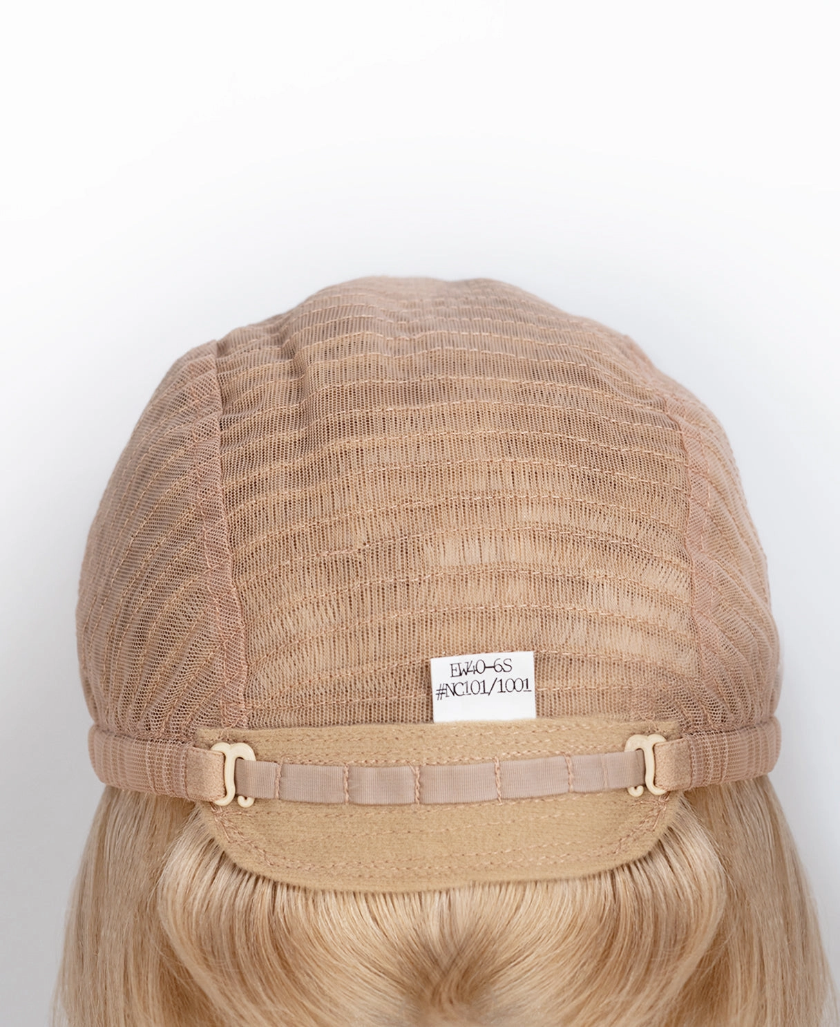 european virgin hair wig - 6" blonde highlights.