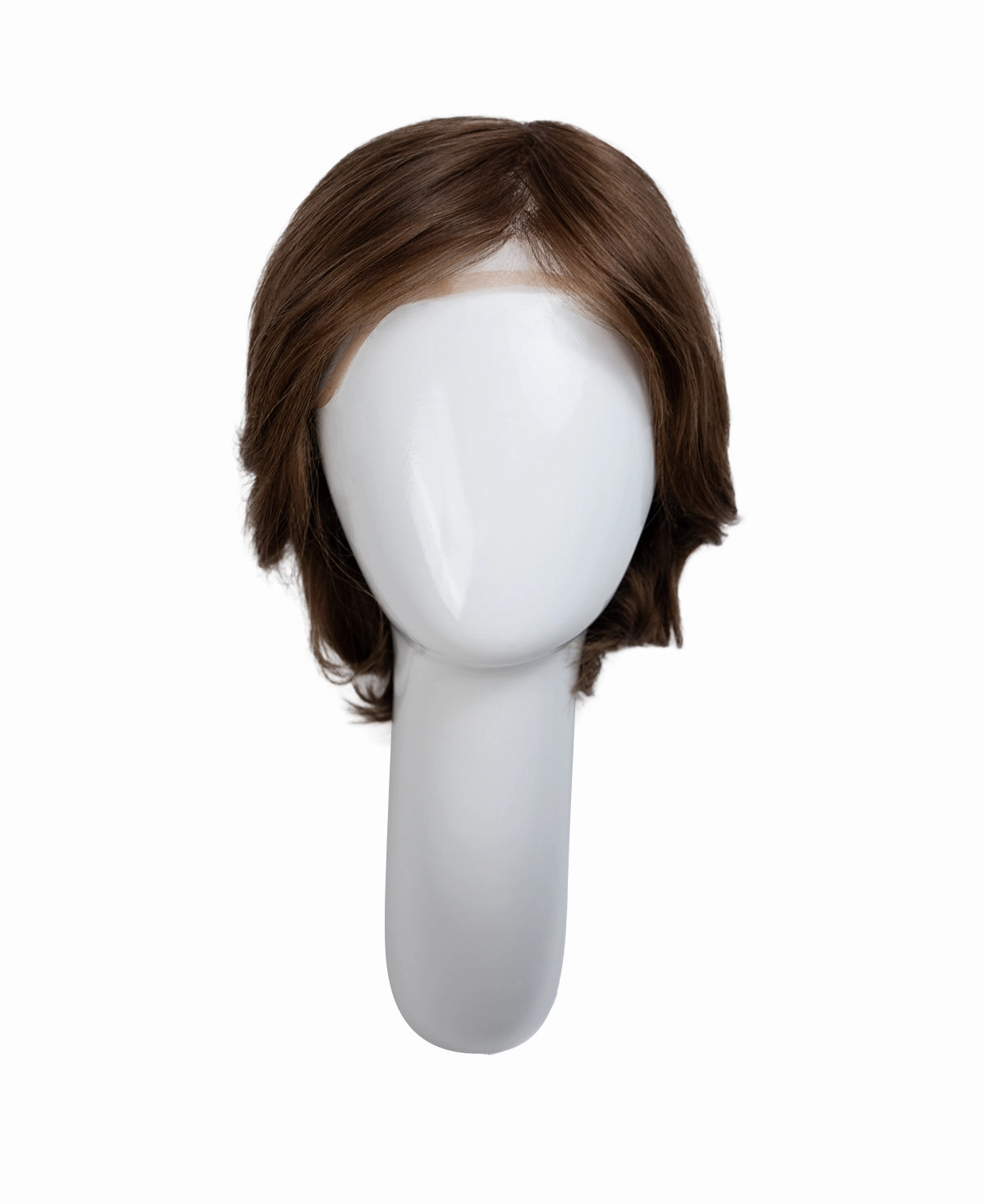 european virgin hair wig - 6" dark blonde.