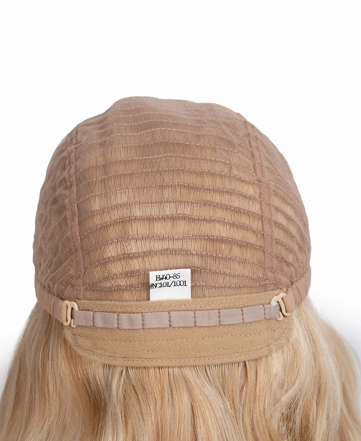 european virgin hair wig - 8" blonde highlights.